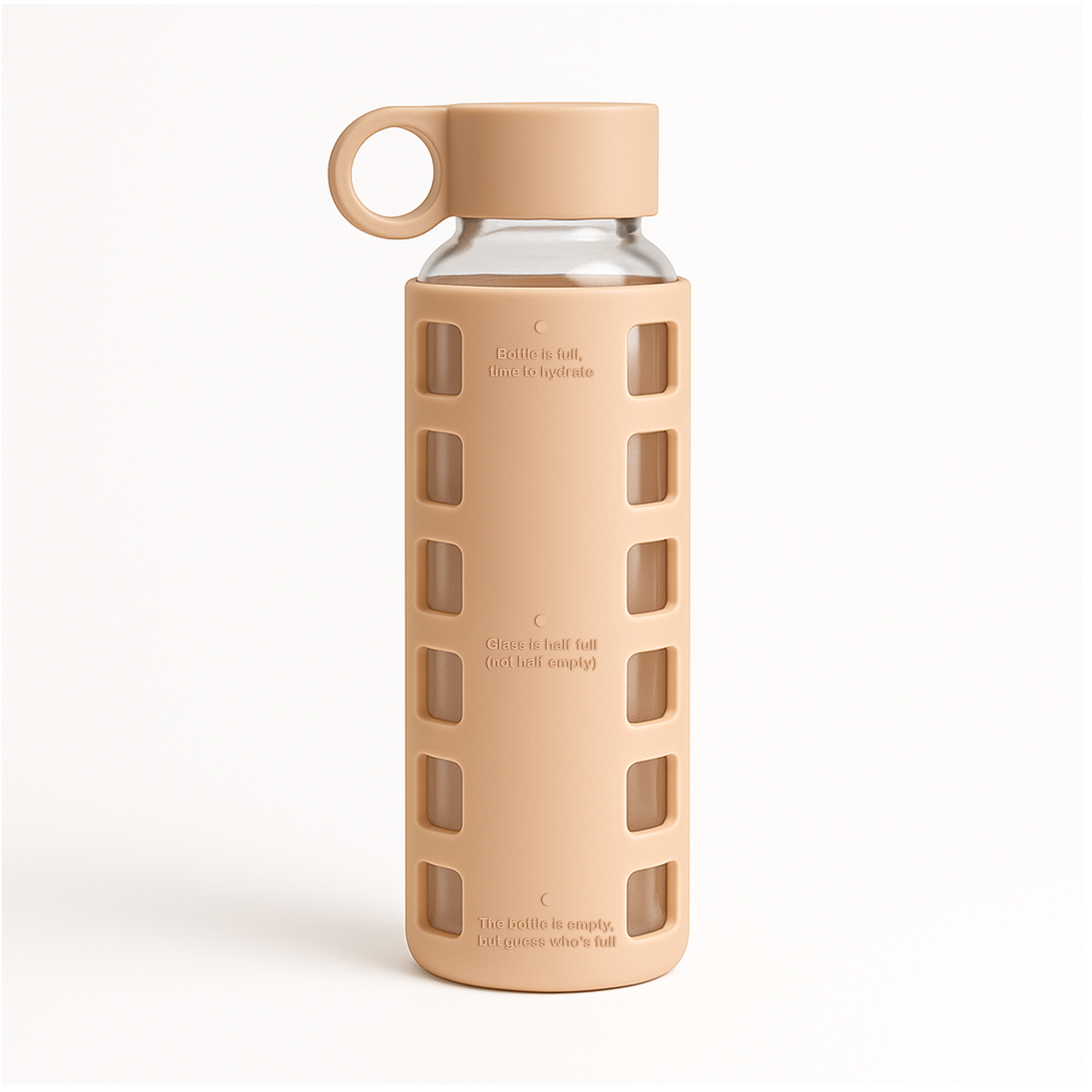 Glass Water Bottle