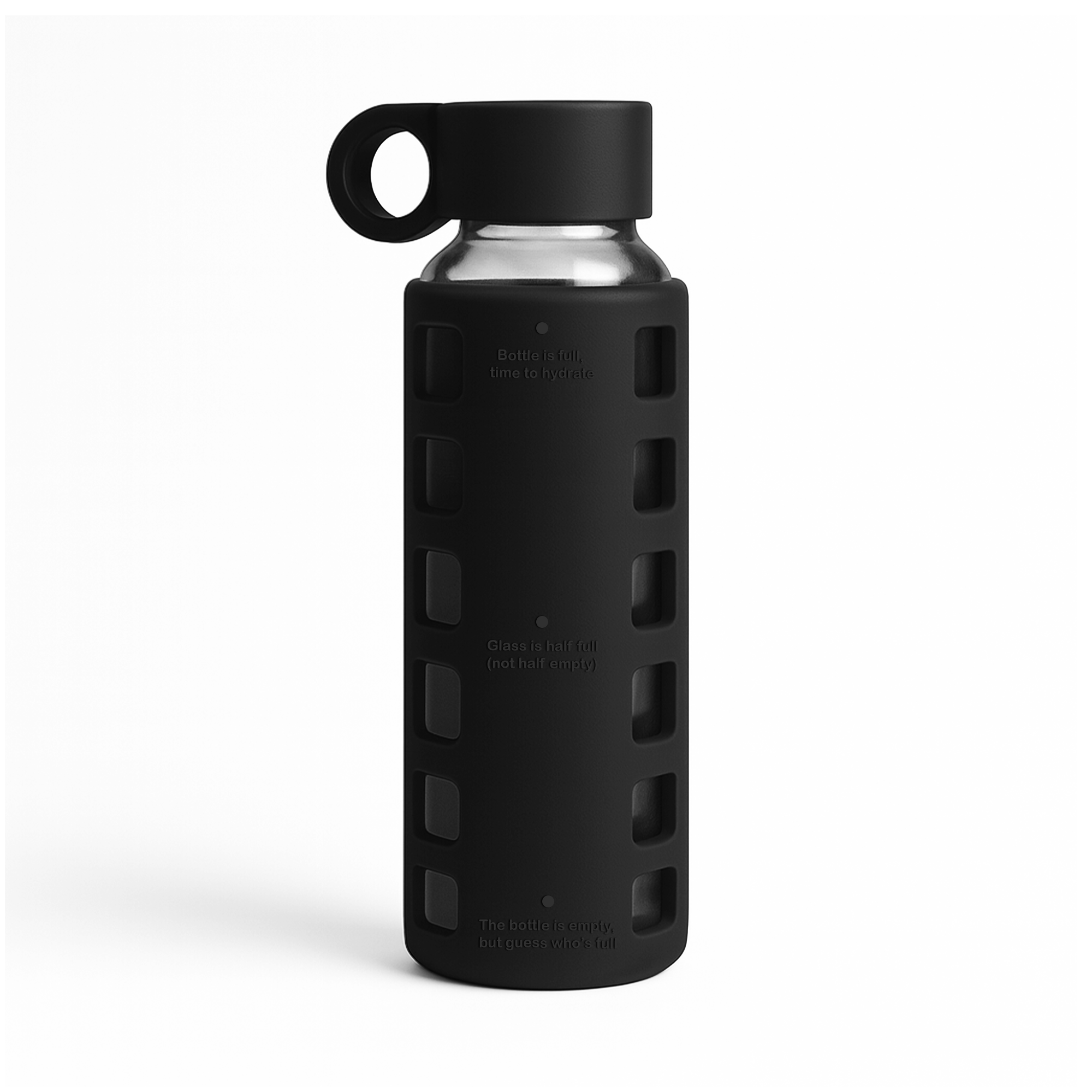 Glass Water Bottle