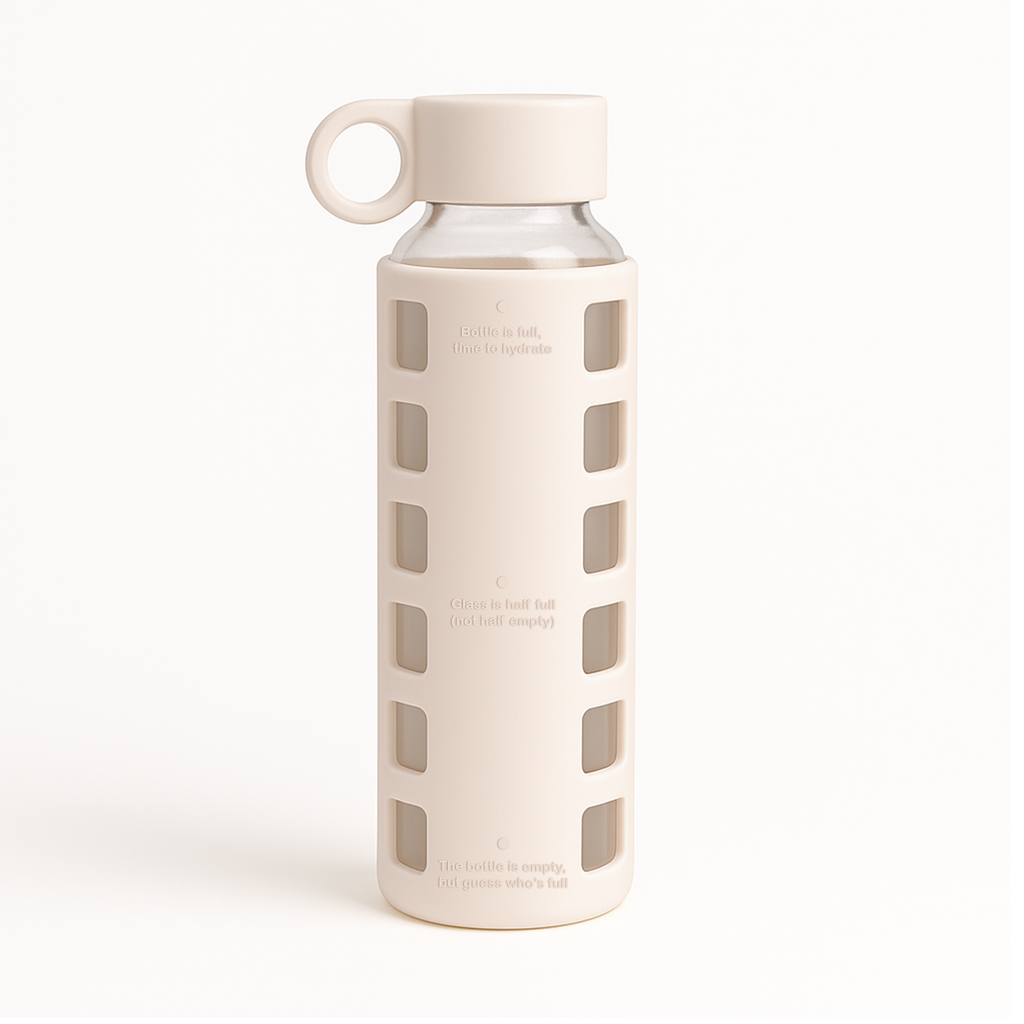 Glass Water Bottle