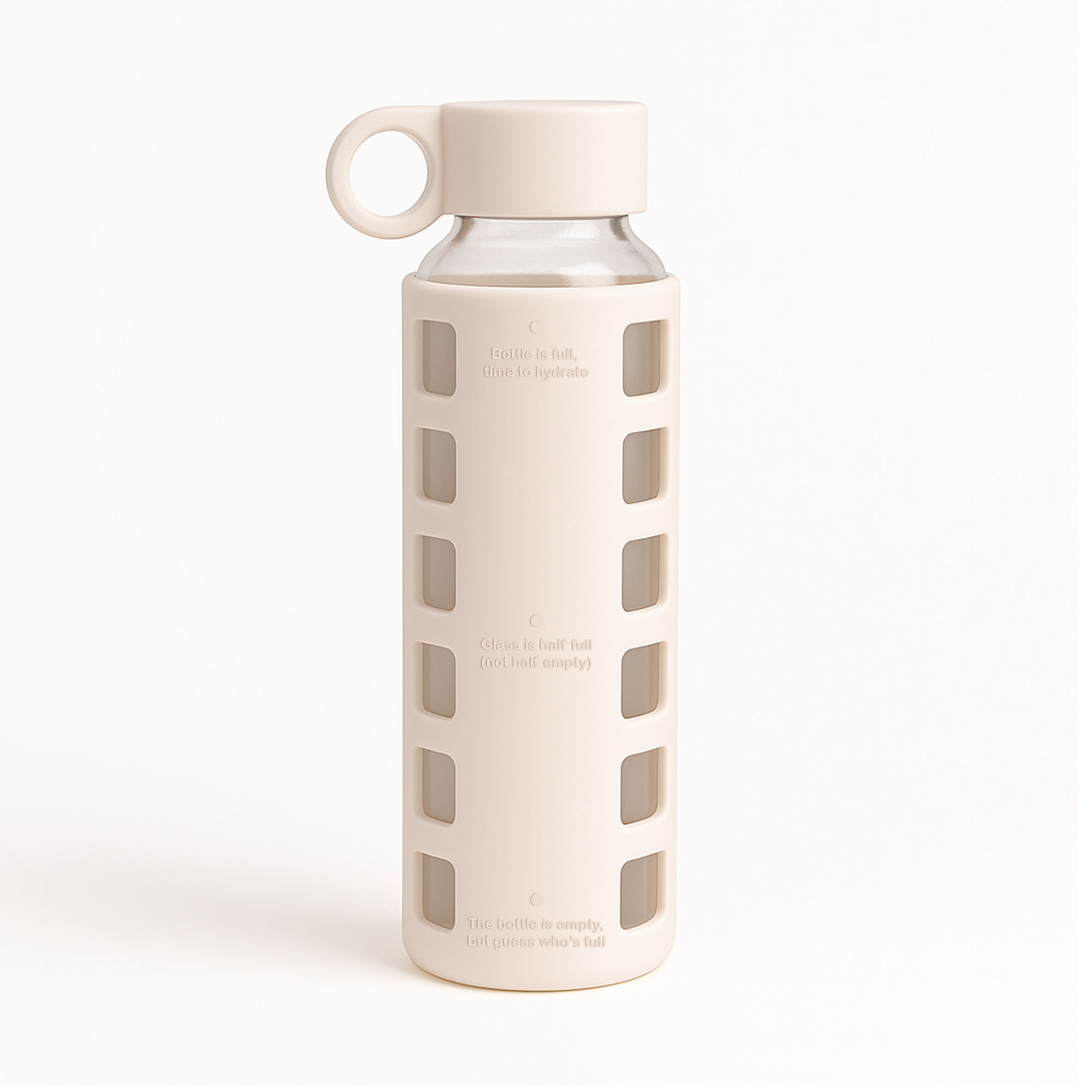 Glass Water Bottle