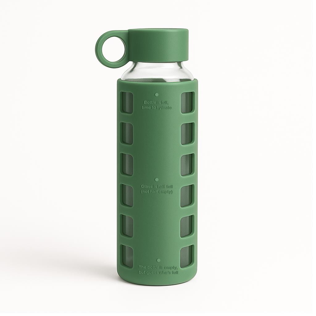 Glass Water Bottle