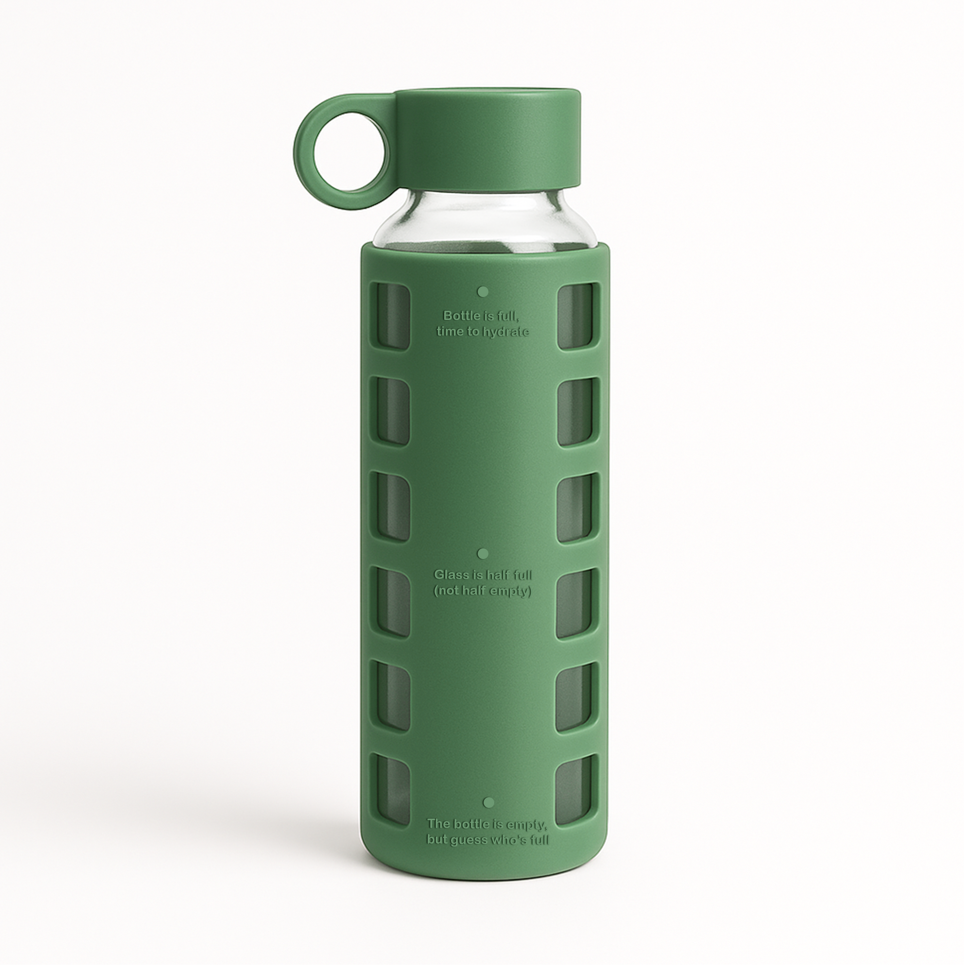 Glass Water Bottle