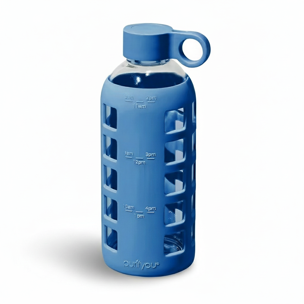 Glass Water Bottle