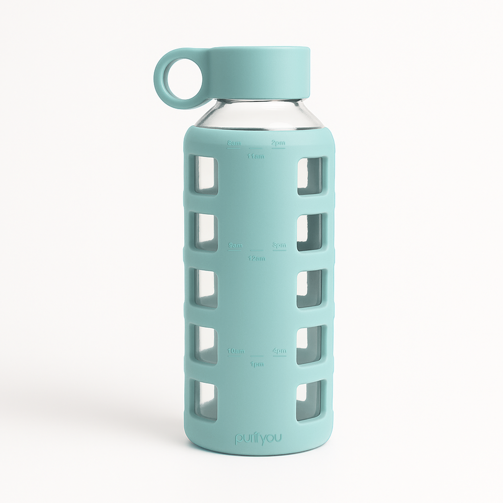 Glass Water Bottle