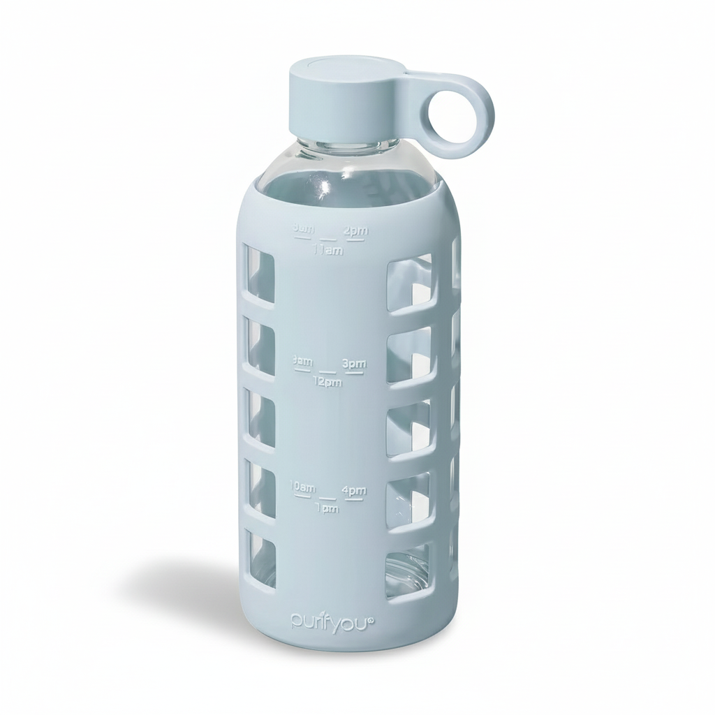 Glass Water Bottle