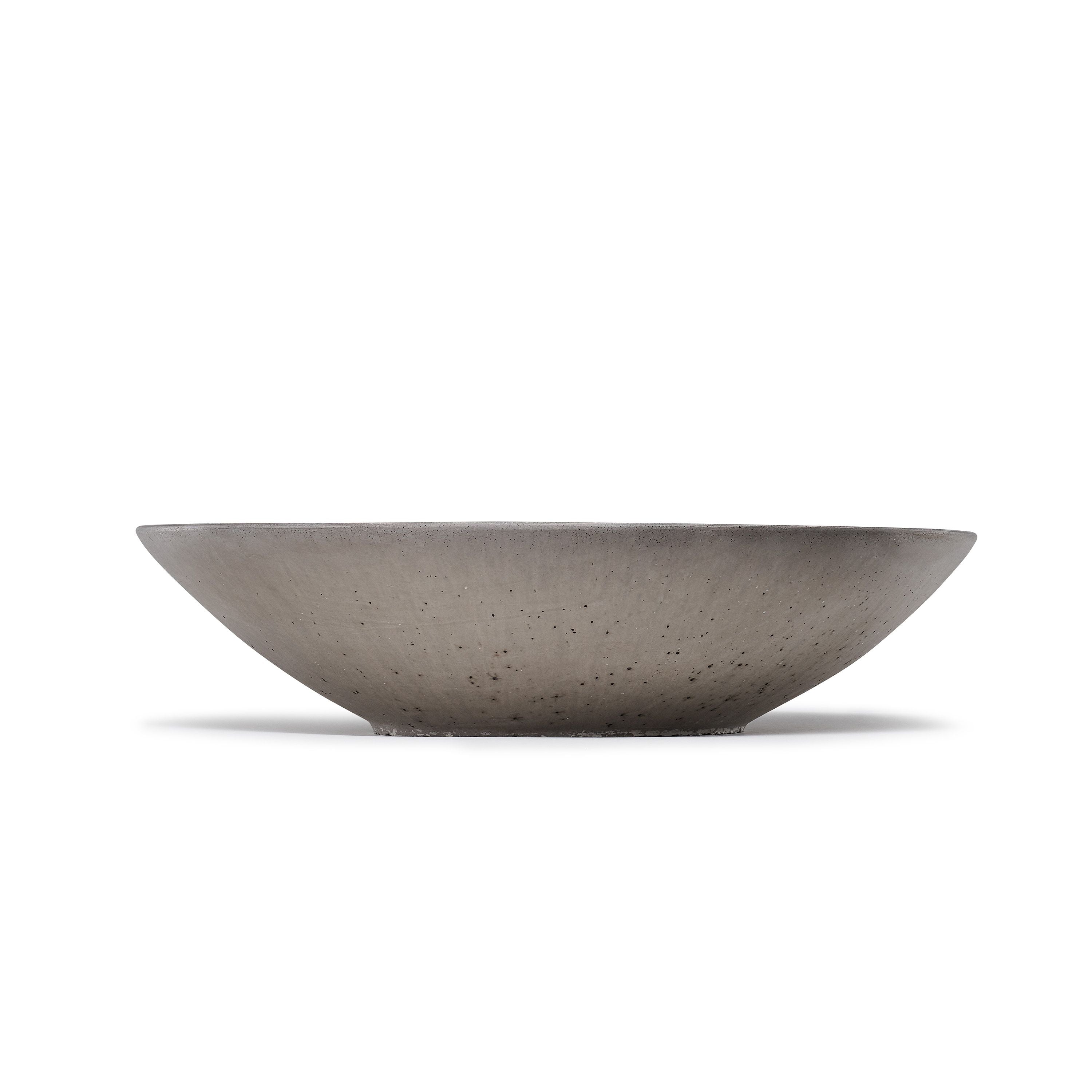 Concrete Infinity Bowl: Gray