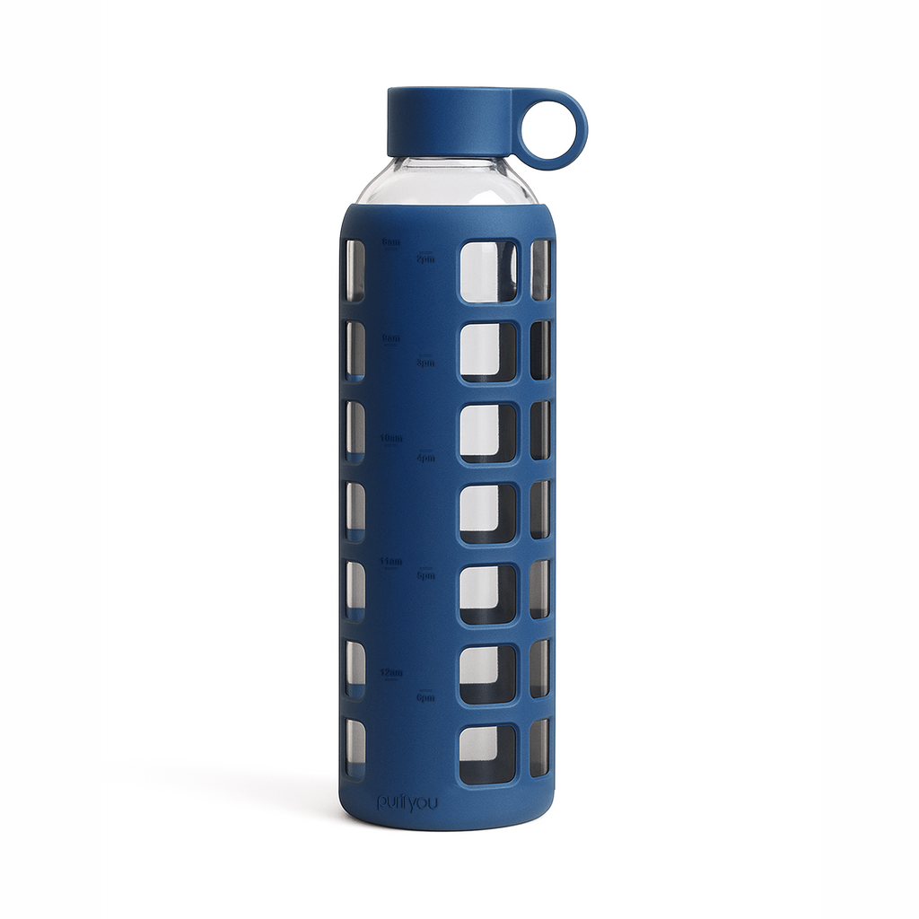 Glass Water Bottle