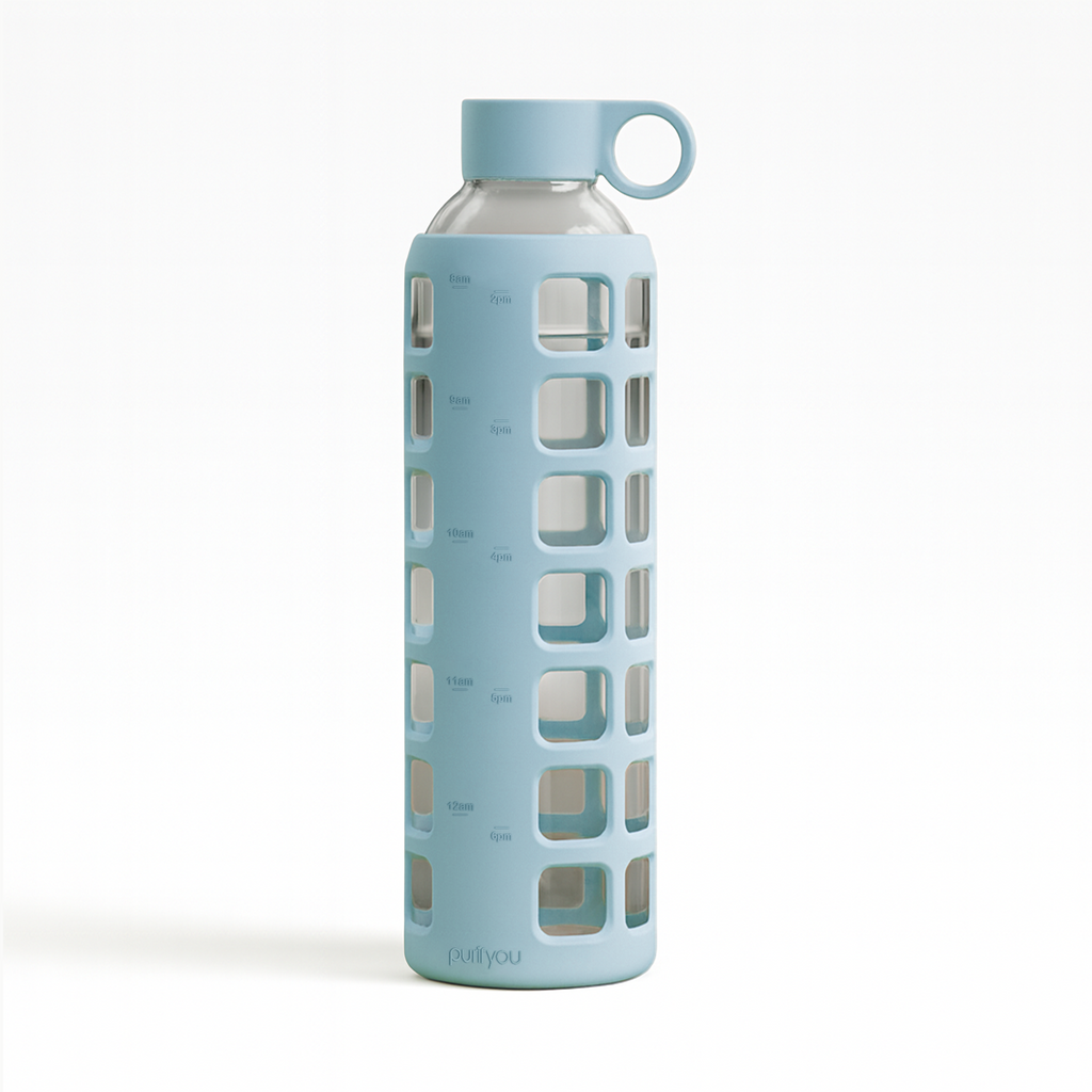 Glass Water Bottle