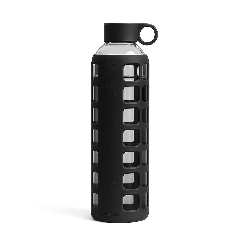Glass Water Bottle