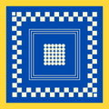 Archie Bandana No. 20 - Blue and Yellow Check