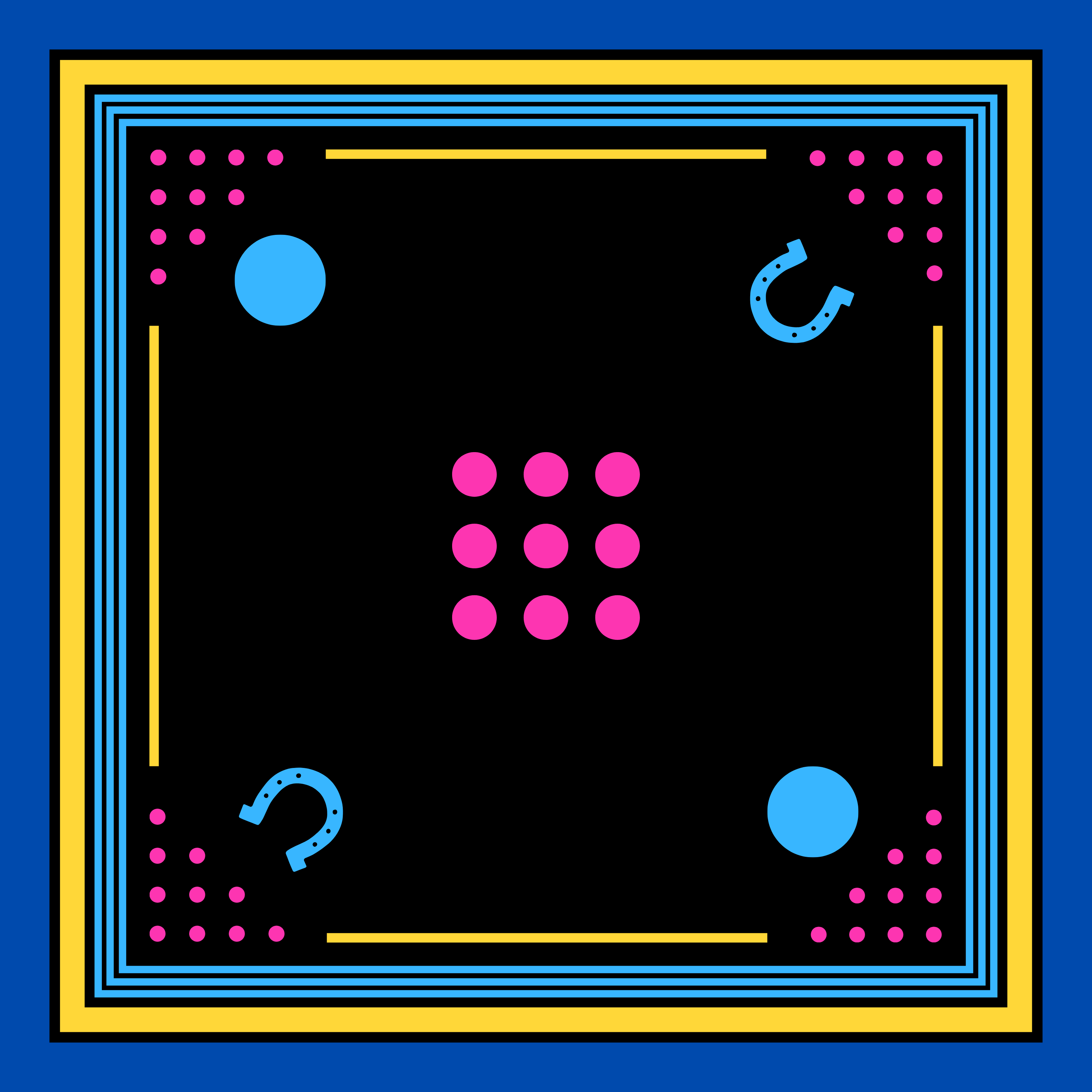 Archie Bandana No. 31 - Midnight Rodeo