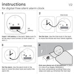 Minimalist - Silent Alarm Clock