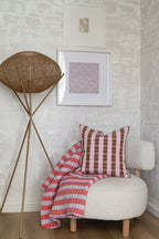 Quilted Sujani Throw Blanket