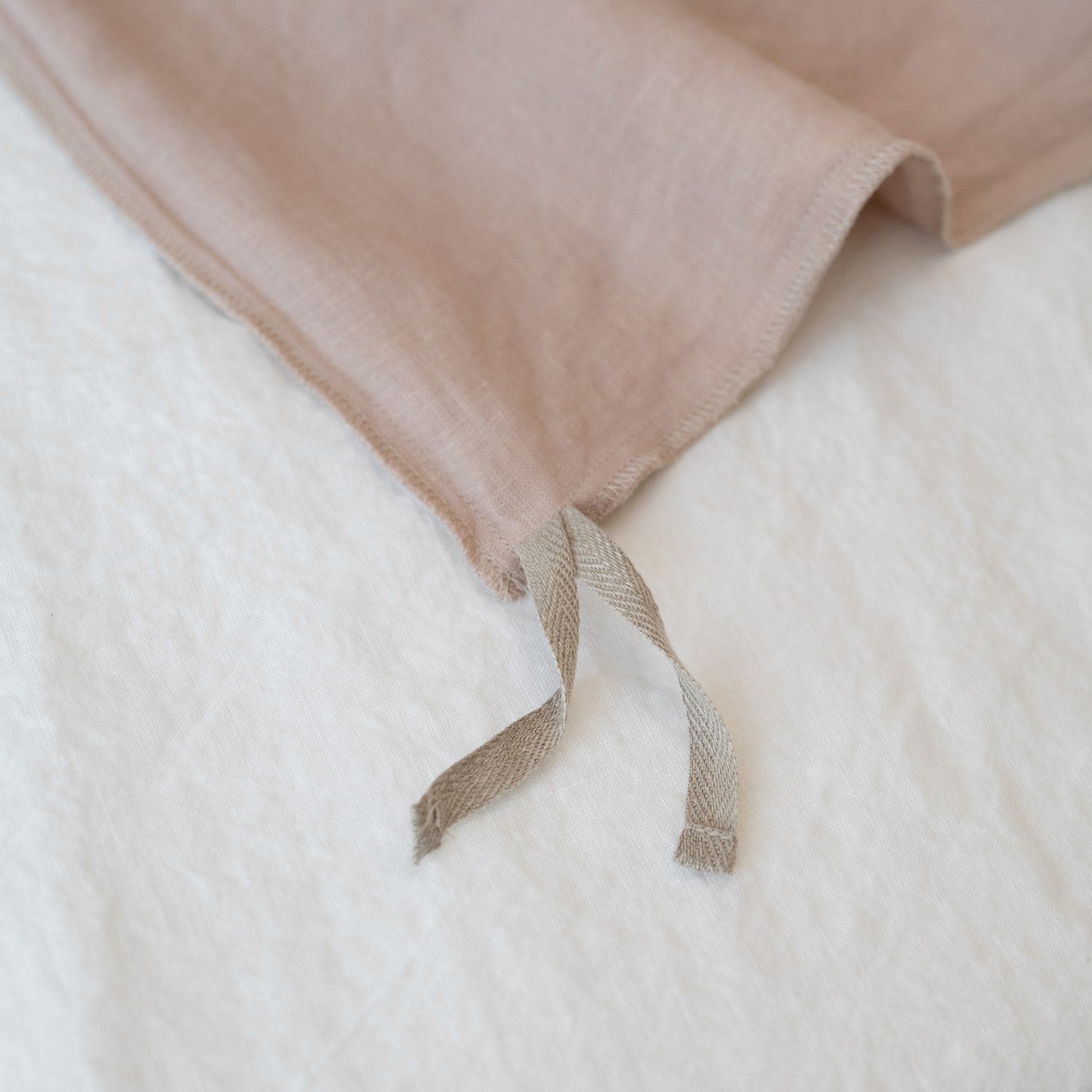 Linen Tales Light Grey Linen Duvet Cover Set