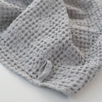 Honeycomb Waffle Towel Set (Light Grey)