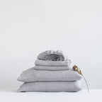Light Grey Linen Sheet Set