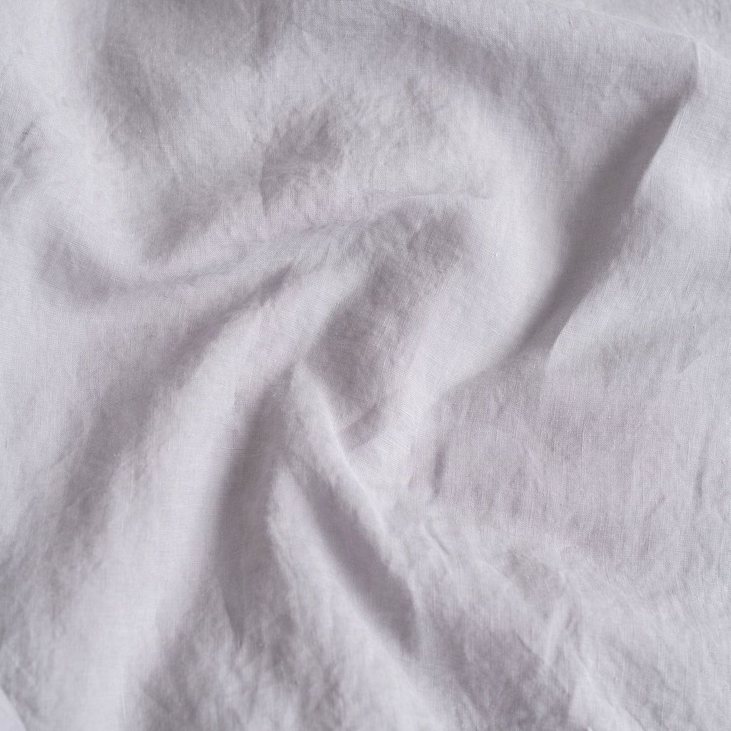 Light Grey Linen Sheet Set