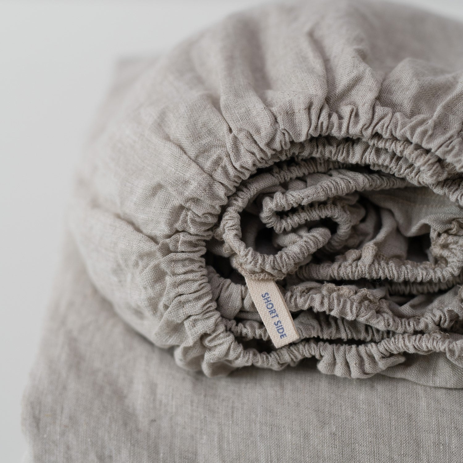 Light Grey Linen Sheet Set