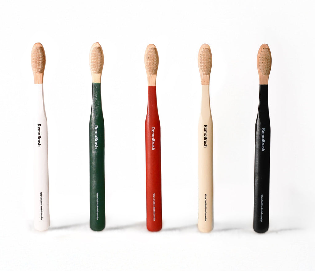 Remo Brush- Miswak-Infused Bamboo Toothbrush