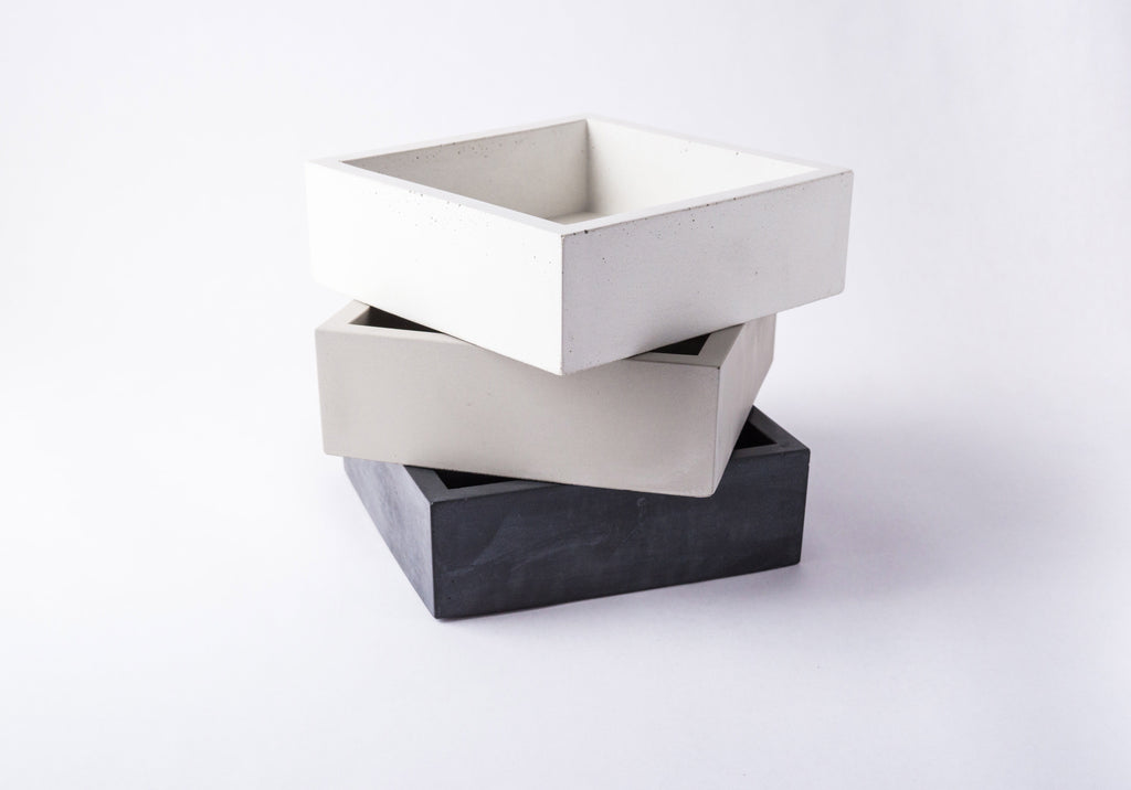 Concrete Catchall/Napkin Bin
