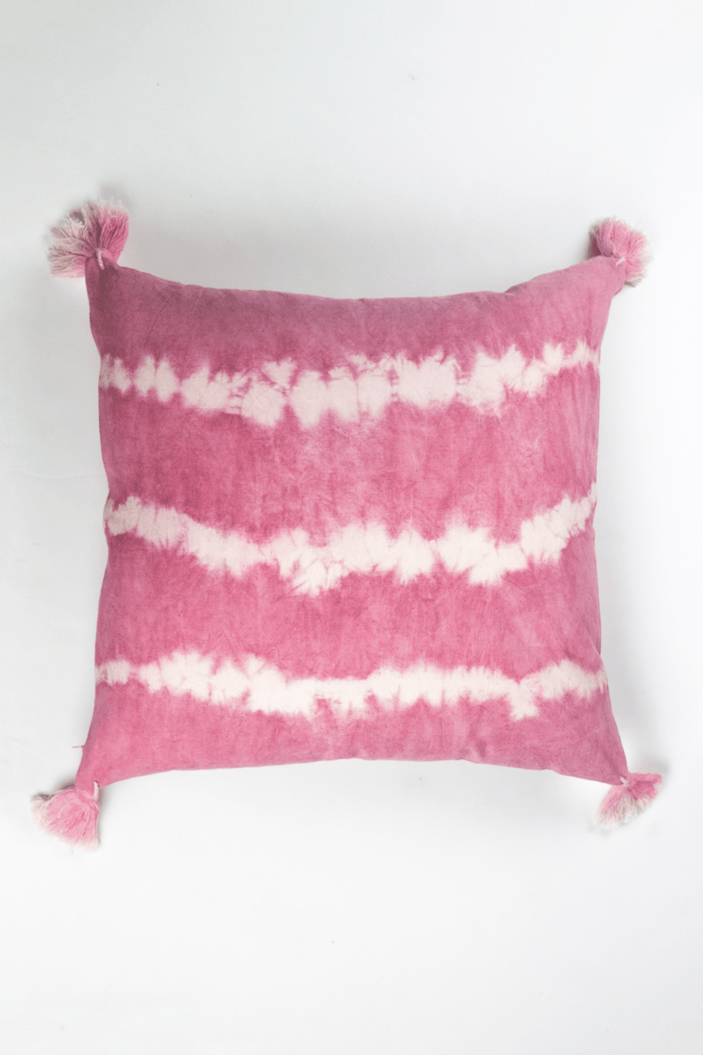 Shibori Tassel Pillows