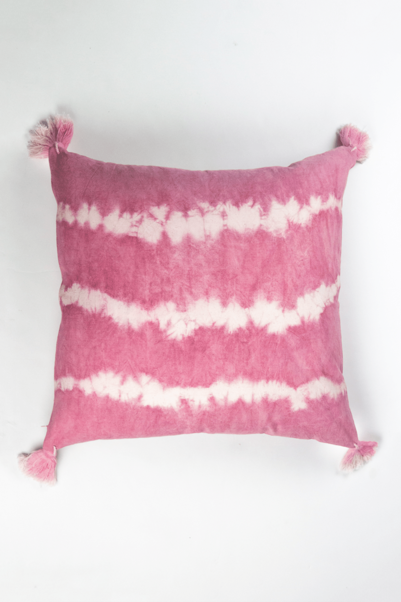 Shibori Tassel Pillows