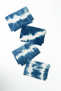 Indigo Shibori Cocktail Napkins