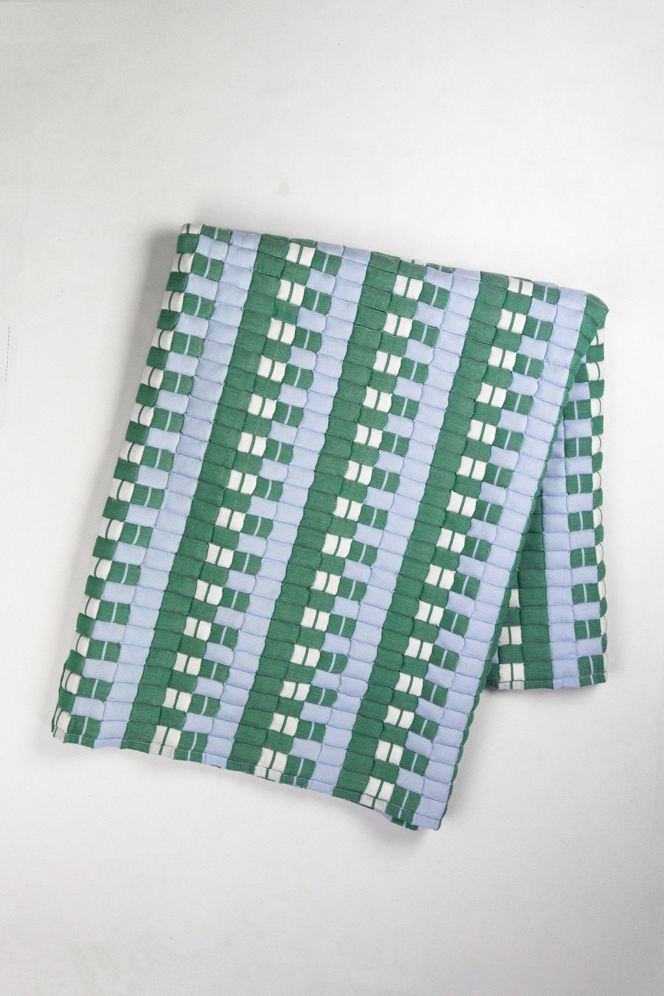 Quilted Sujani Throw Blanket