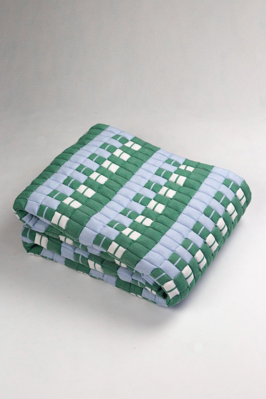 Quilted Sujani Throw Blanket