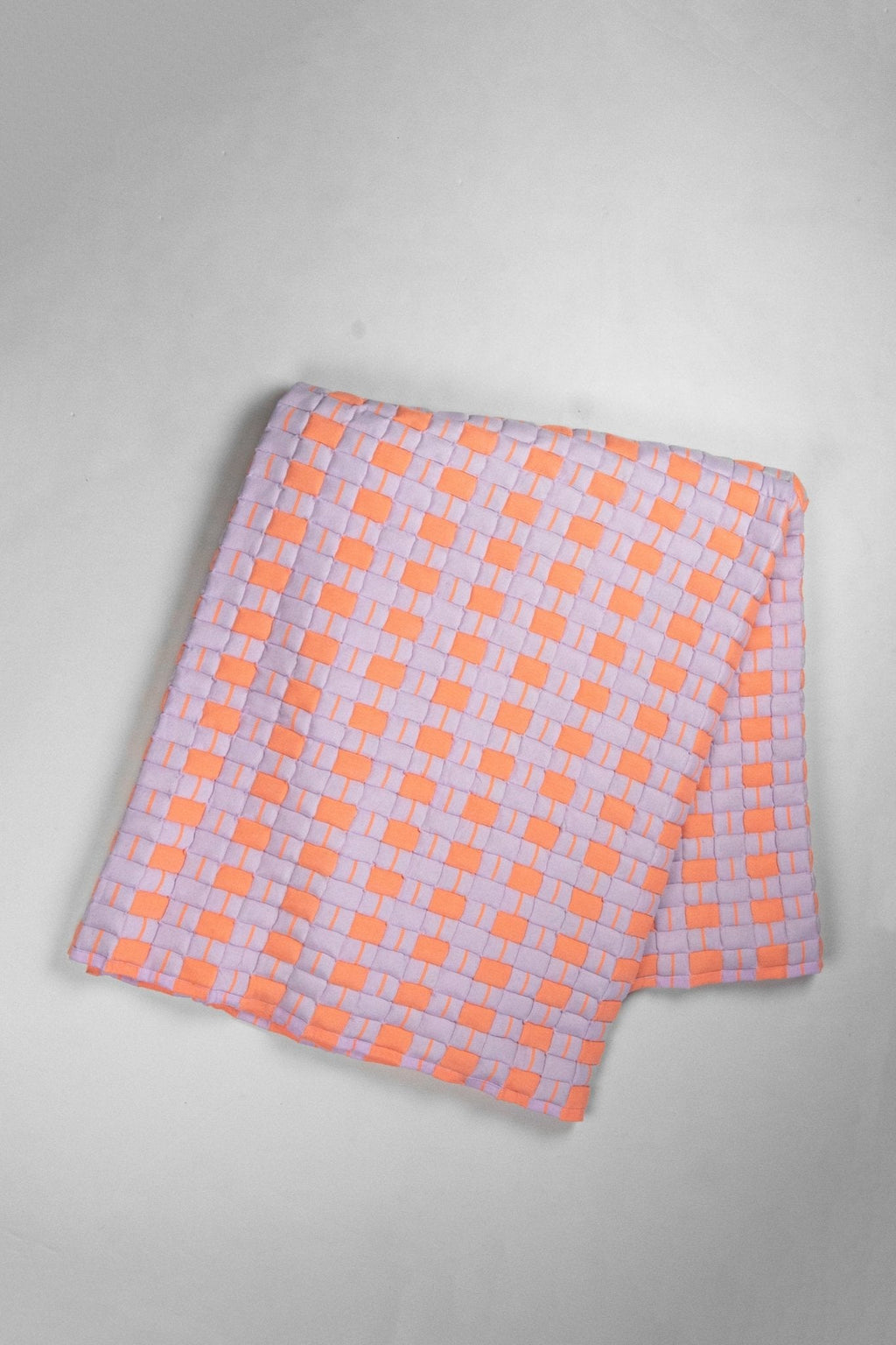 Quilted Sujani Throw Blanket