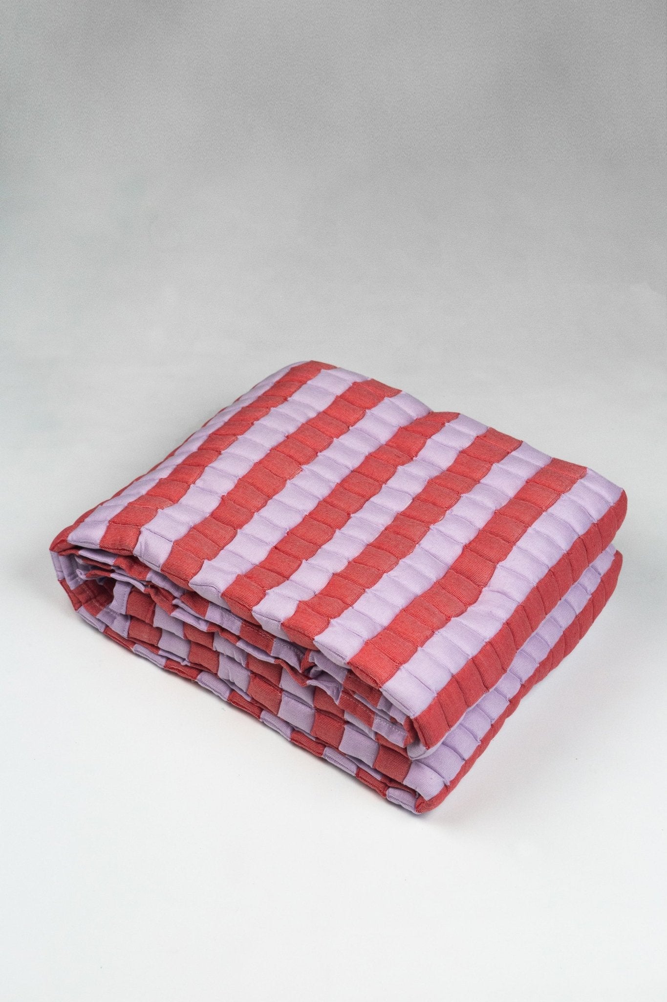 Quilted Sujani Throw Blanket