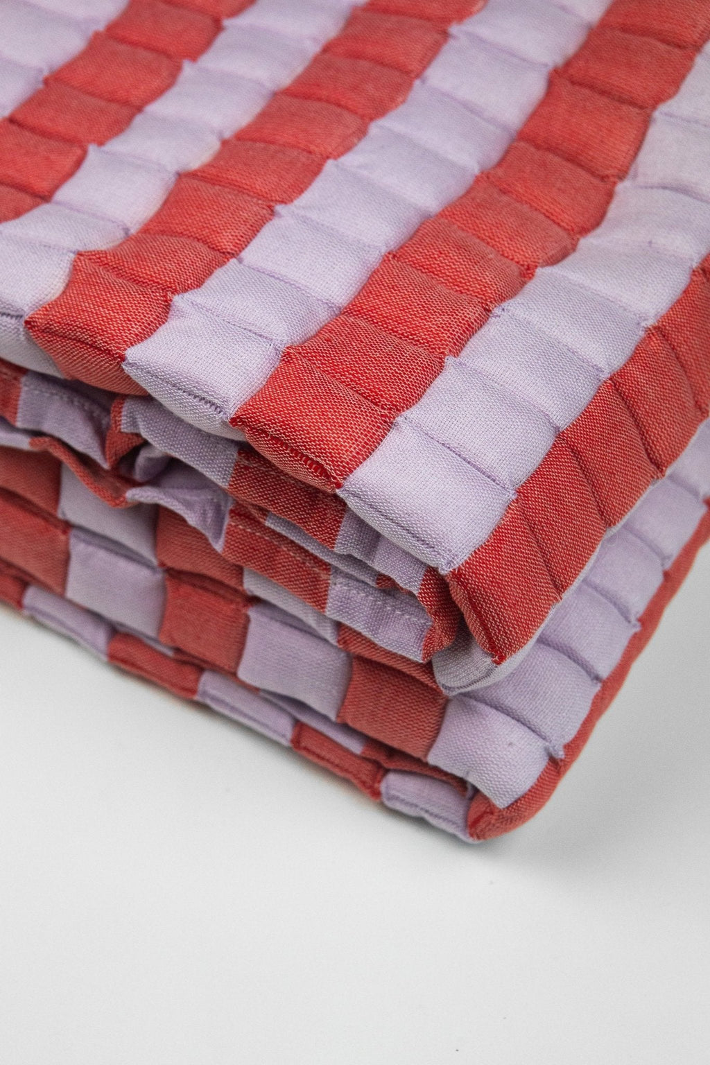 Quilted Sujani Throw Blanket