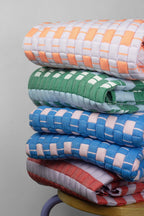 Quilted Sujani Throw Blanket