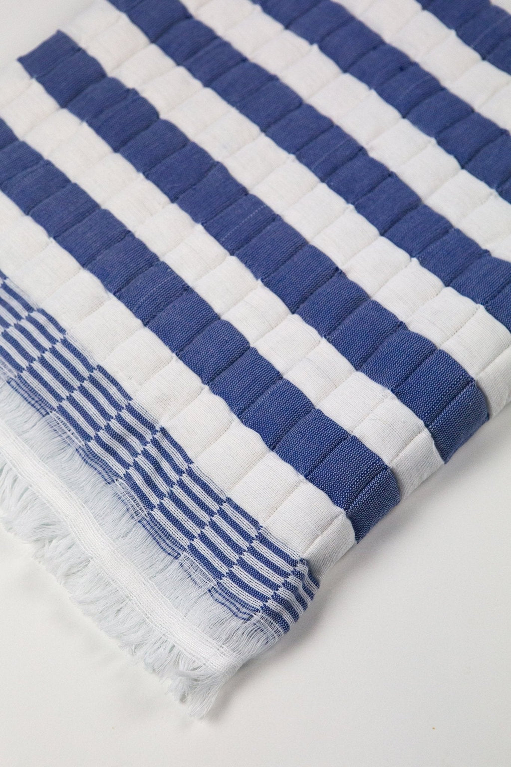 Quilted Sujani Throw Blanket