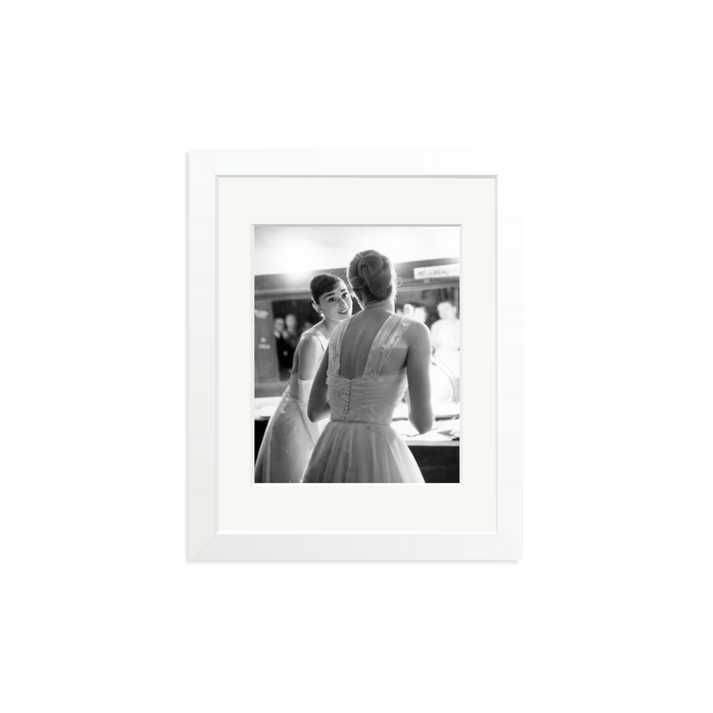 Audrey Hepburn and Grace Kelly