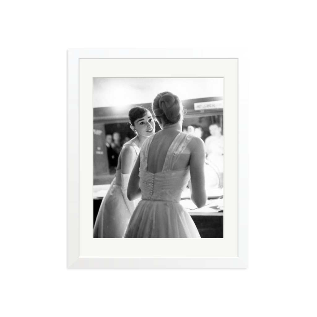 Audrey Hepburn and Grace Kelly