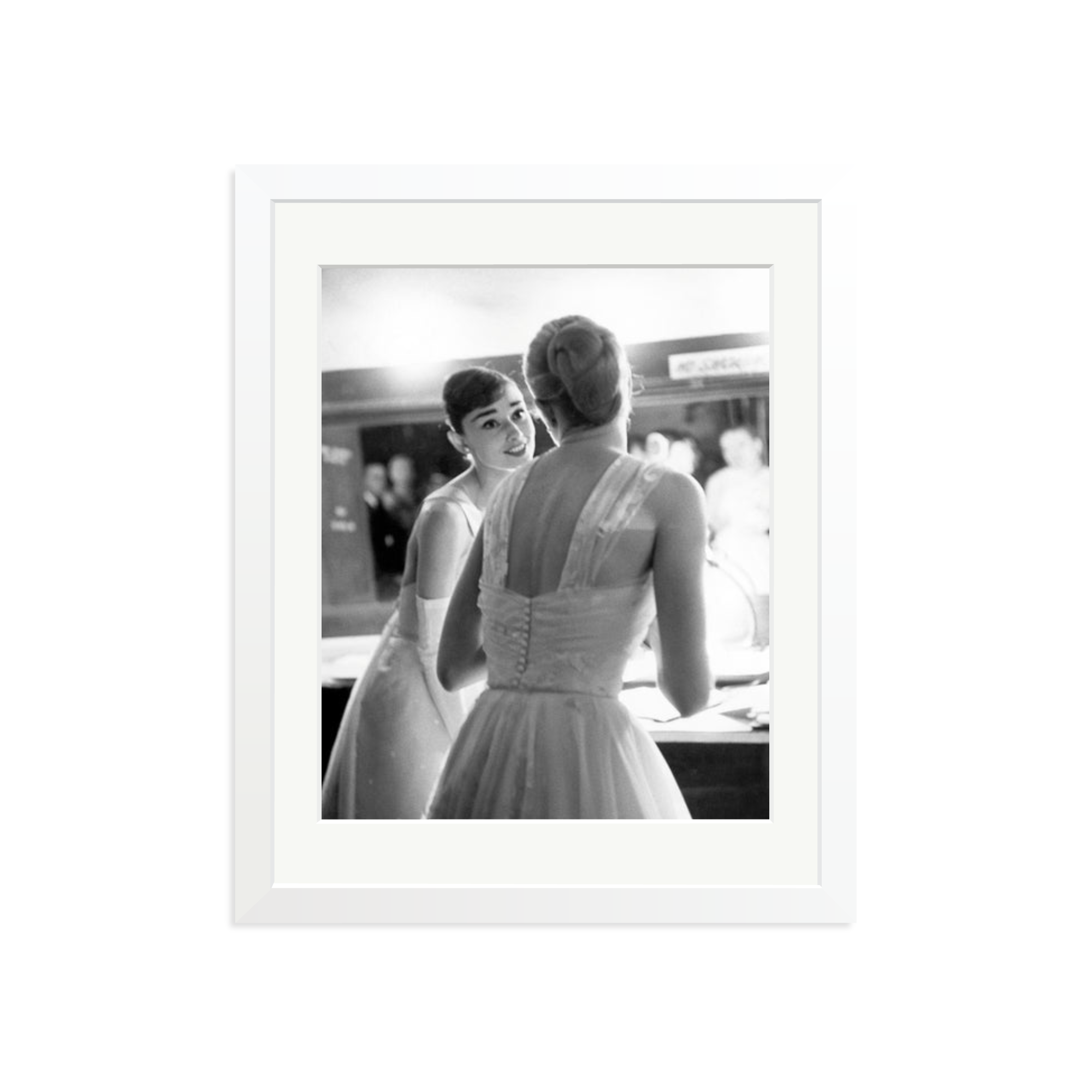 Audrey Hepburn and Grace Kelly