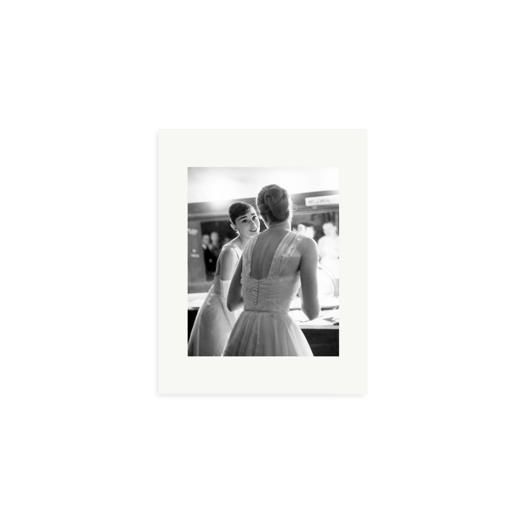 Audrey Hepburn and Grace Kelly