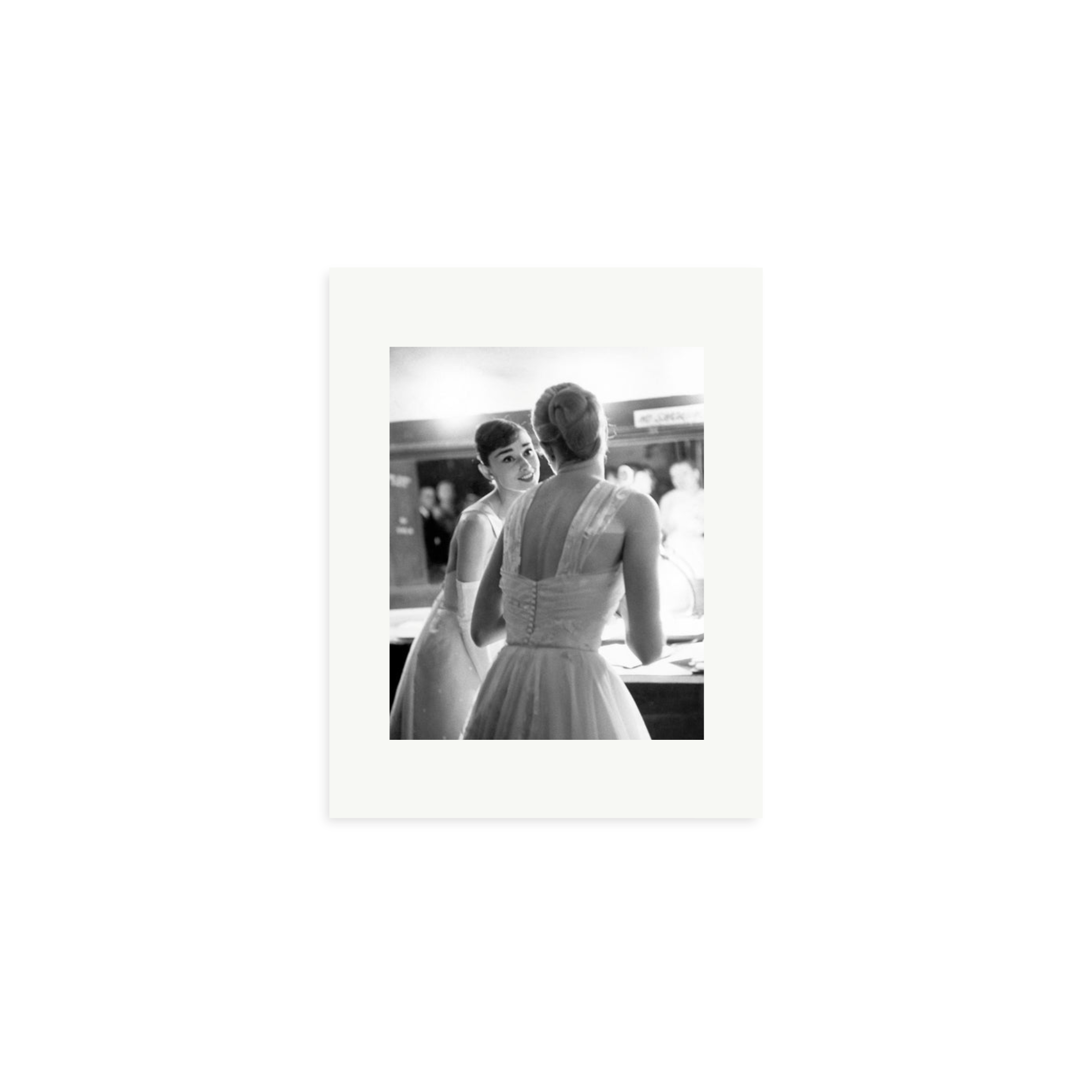 Audrey Hepburn and Grace Kelly