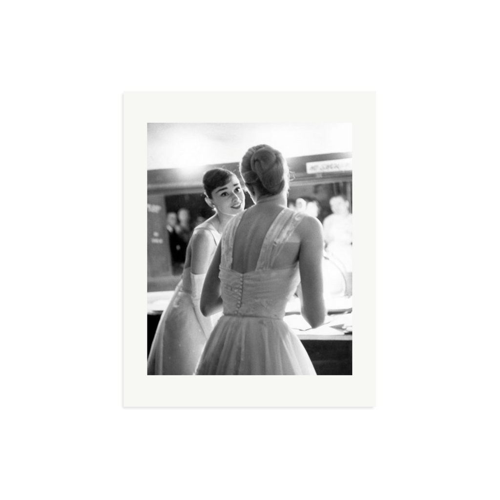 Audrey Hepburn and Grace Kelly