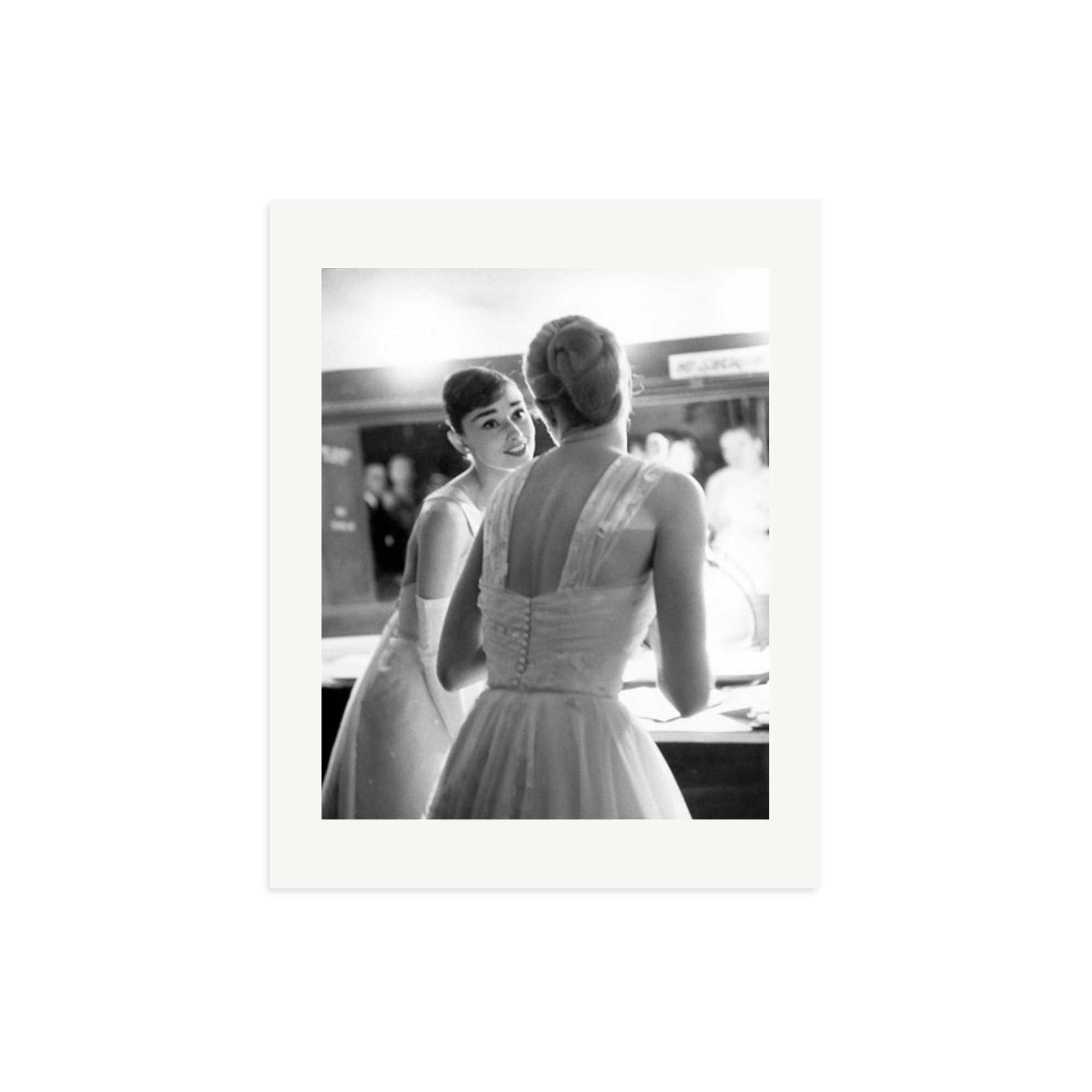 Audrey Hepburn and Grace Kelly