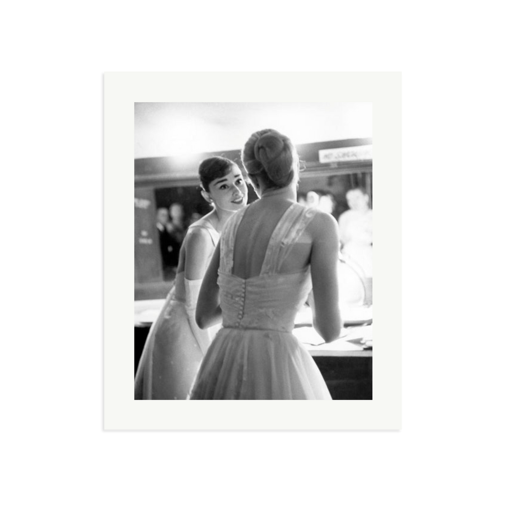 Audrey Hepburn and Grace Kelly