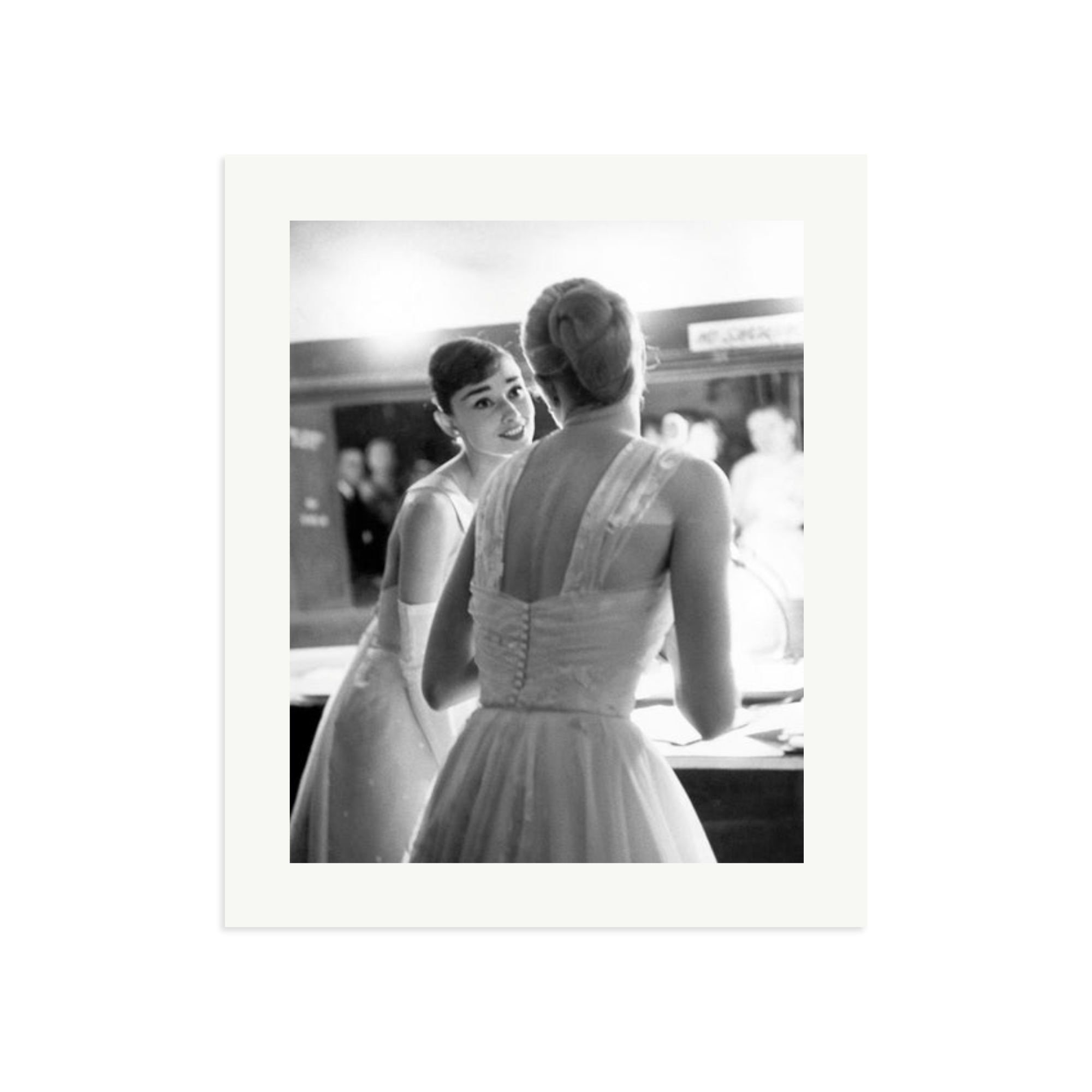 Audrey Hepburn and Grace Kelly