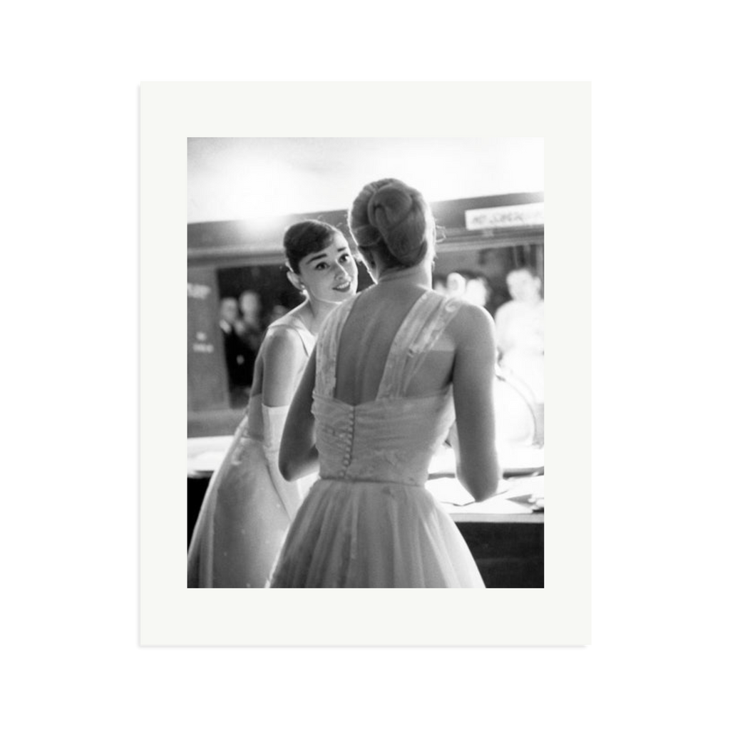 Audrey Hepburn and Grace Kelly