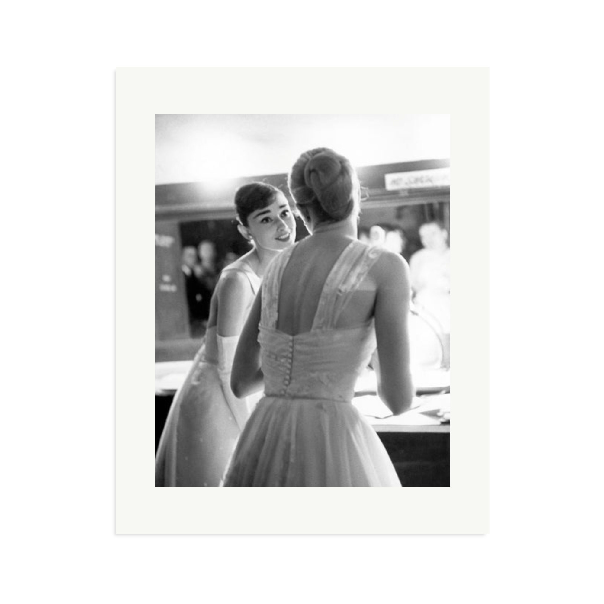 Audrey Hepburn and Grace Kelly