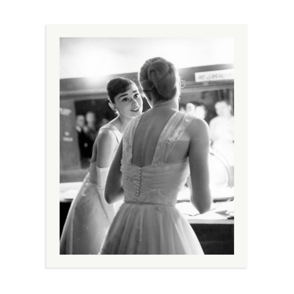 Audrey Hepburn and Grace Kelly
