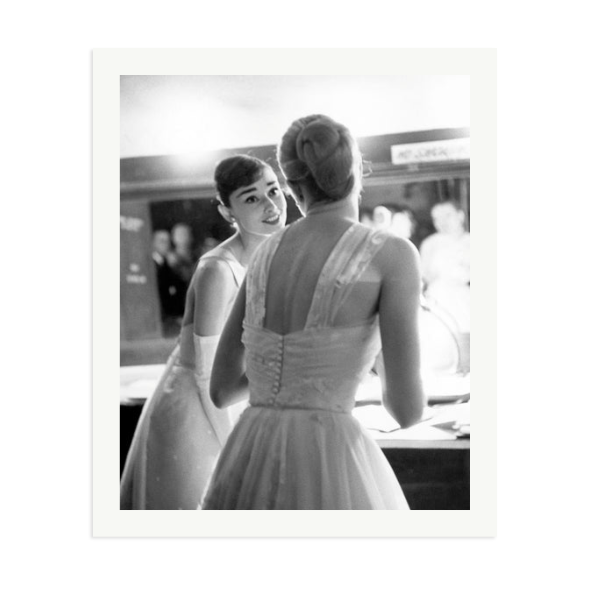 Audrey Hepburn and Grace Kelly