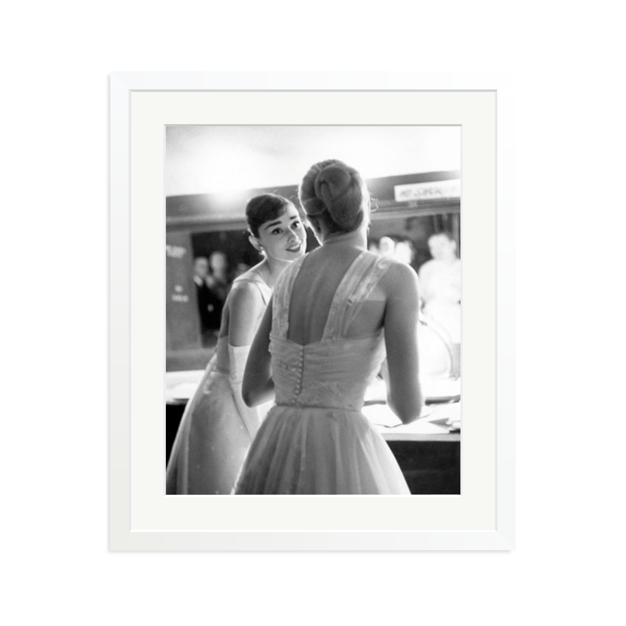Audrey Hepburn and Grace Kelly
