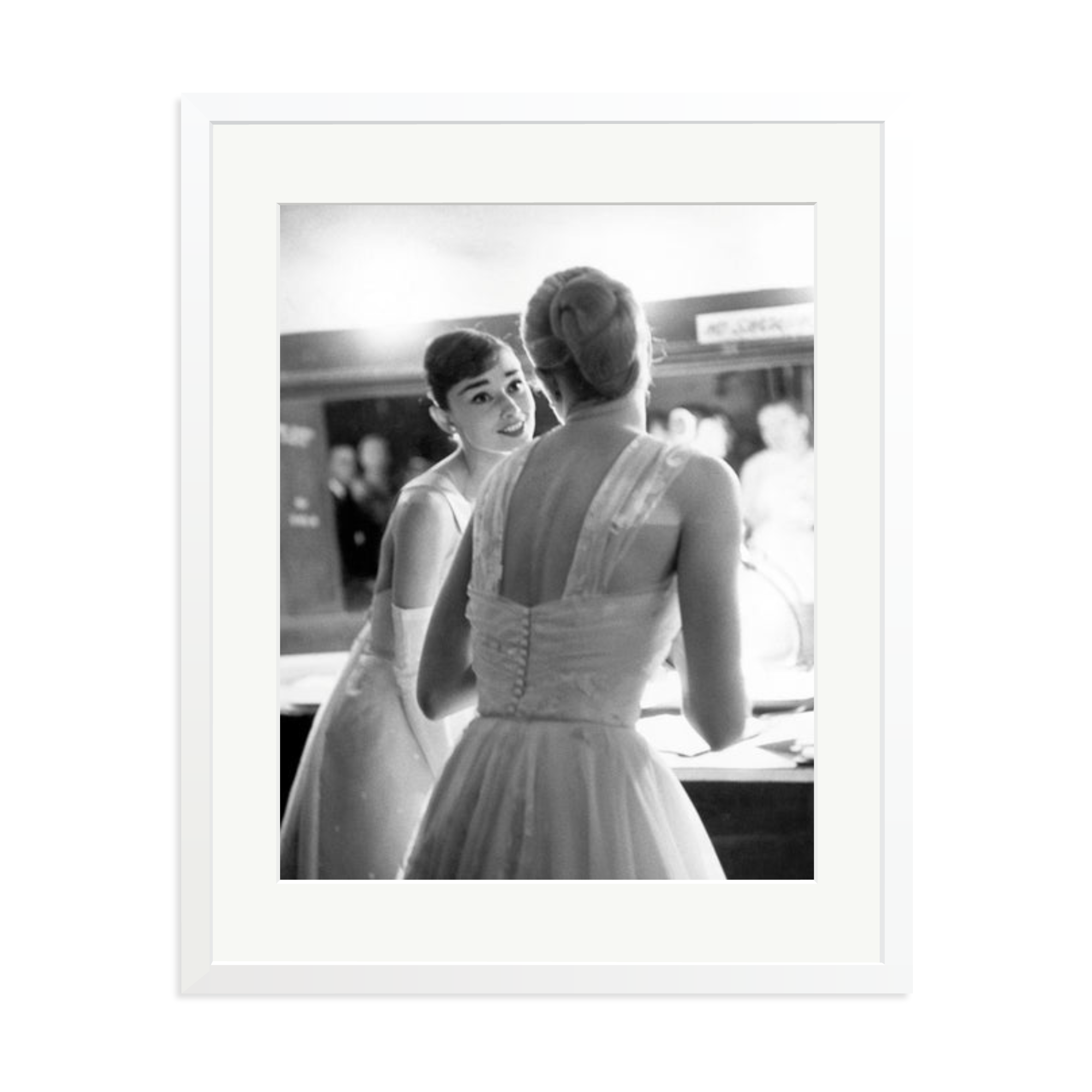 Audrey Hepburn and Grace Kelly