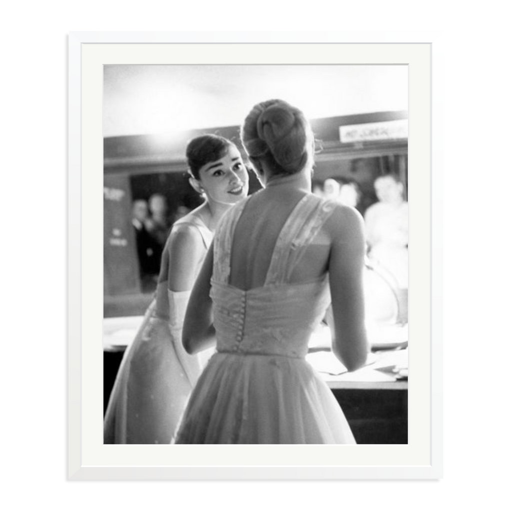 Audrey Hepburn and Grace Kelly